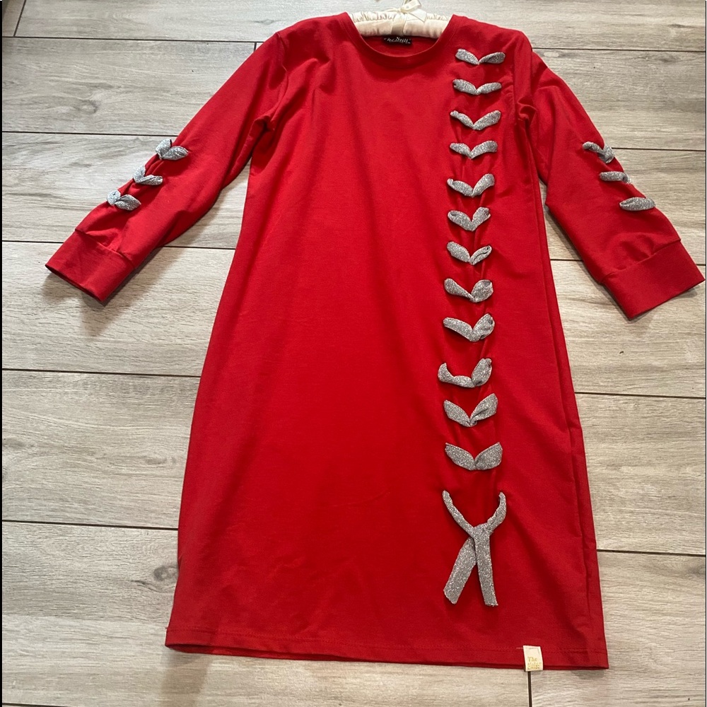 The Still Brand Semi fitted cotton dress. Size S-M